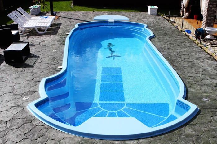 Original trendy swimming pool