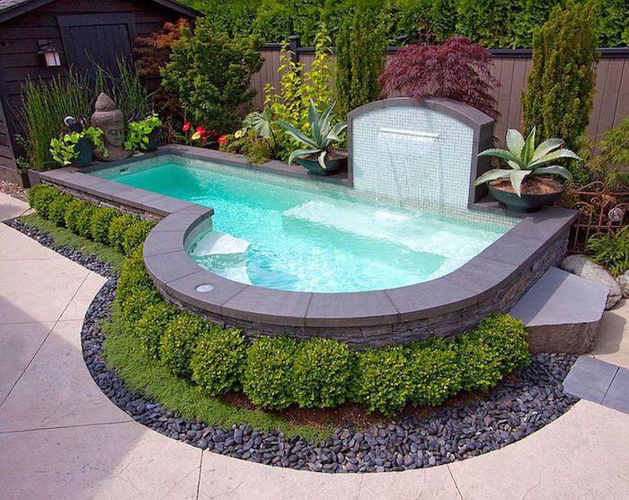 Trendy pools for outdoor