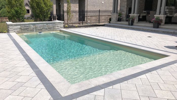 Ideas for small trendy pools