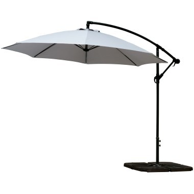 White deported parasol